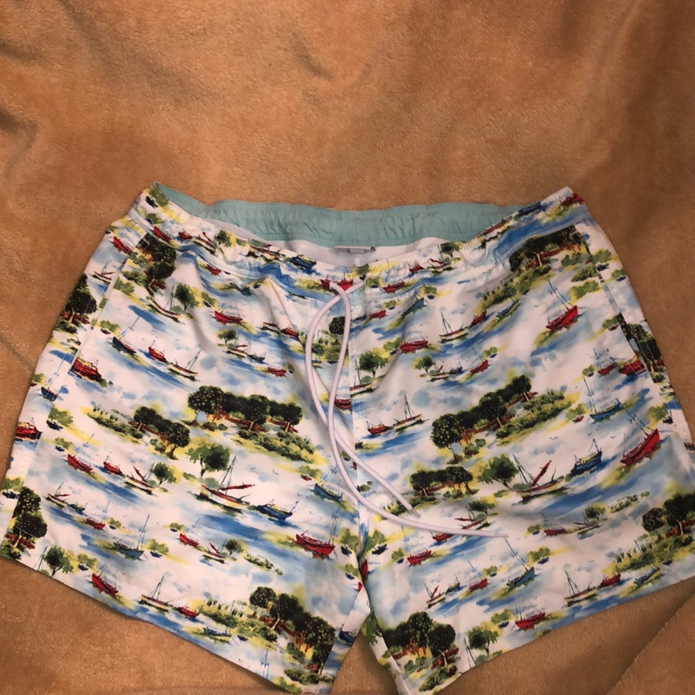 Bonobos swim shorts boats